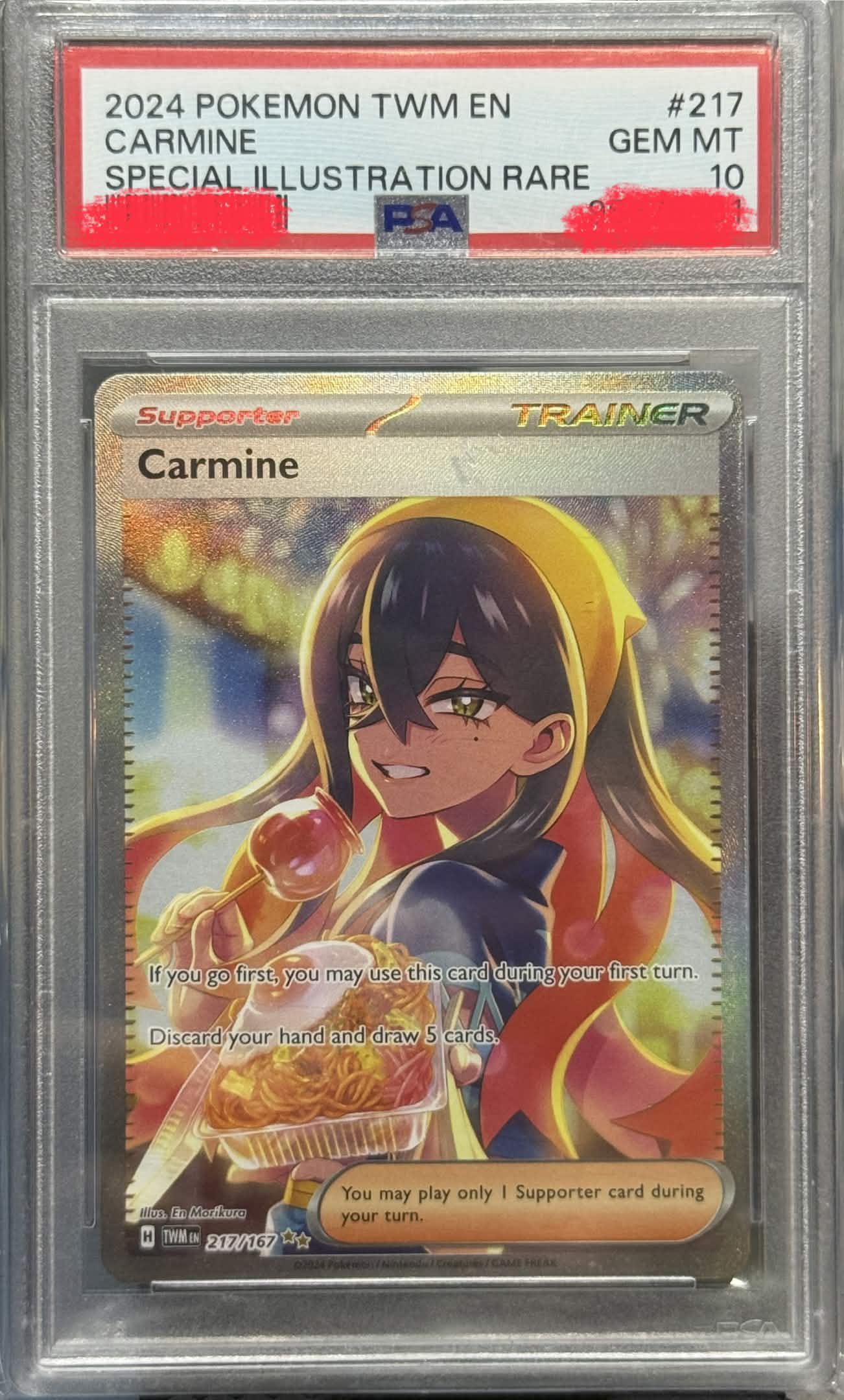 PSA 10: Carmine 217/167