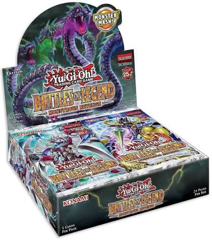 Yu-Gi-Oh Battle Of Legend Monstrous Revenge Booster Box