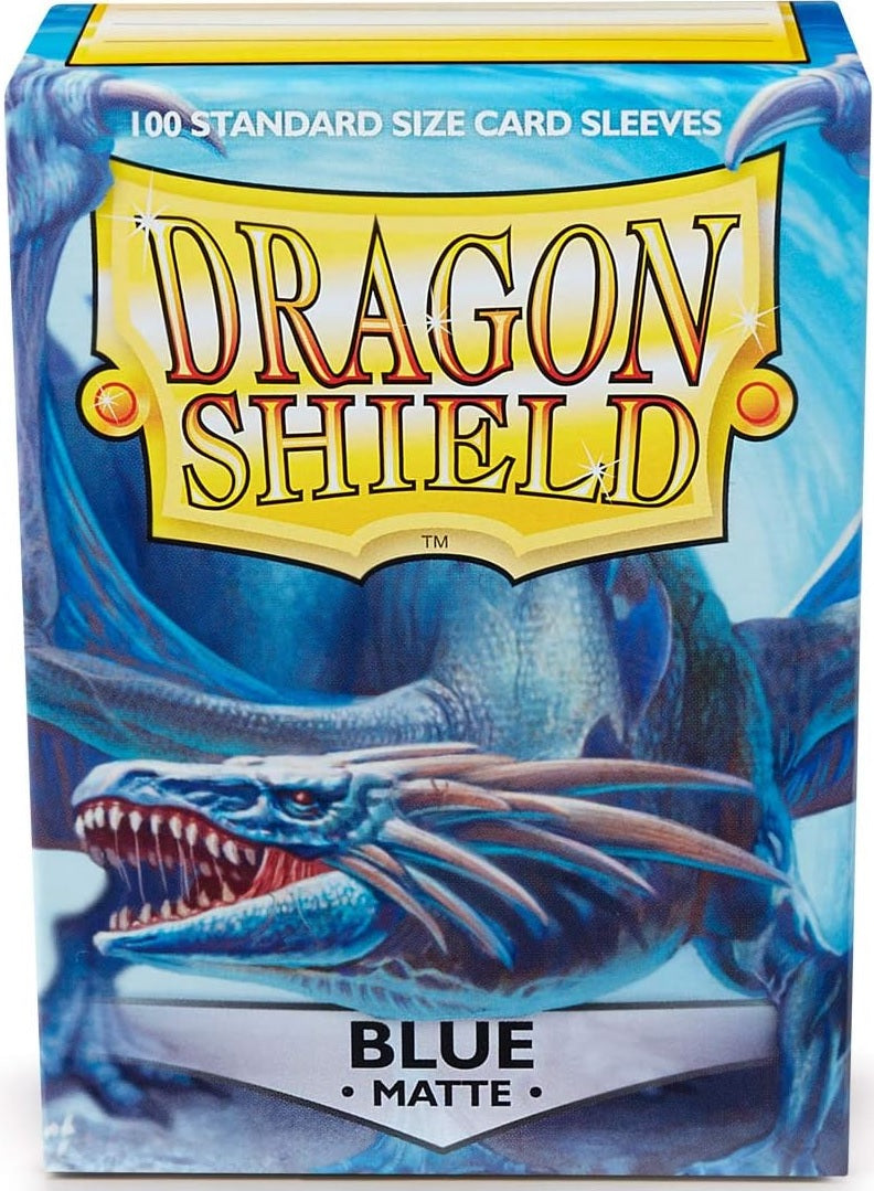 Dragon Shield Matte Blue Sleeves