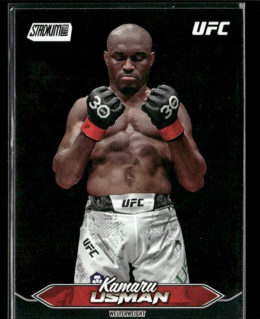 UFC: Kamaru Usman (BLACK FOIL) #86