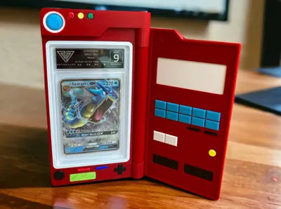 3D Printed PSA/CGC Pokedex Display/Holder