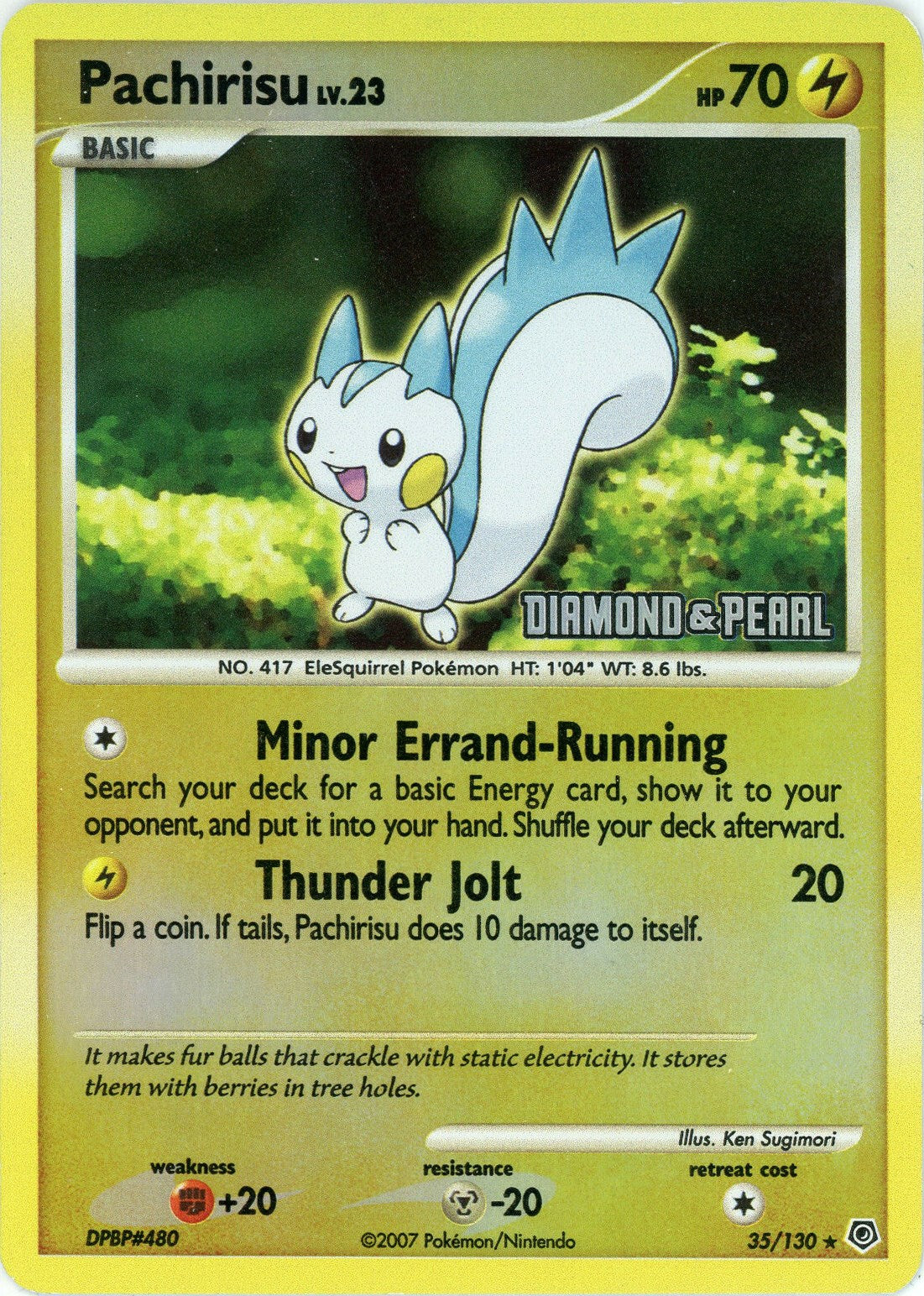 Pachirisu - 35/130 [Diamond & Pearl]