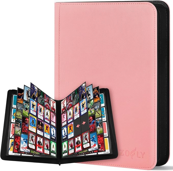 Zofly 16-Pocket Binder