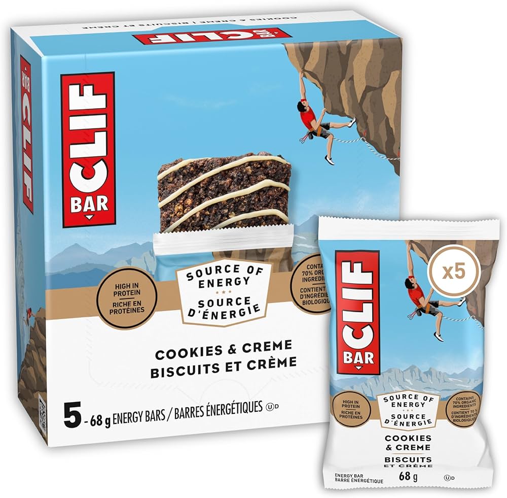 Cliff Bar Cookies & Cream