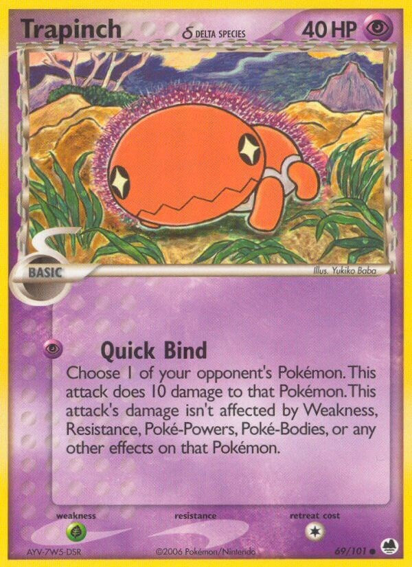 Trapinch - 069/101 (Delta Species)