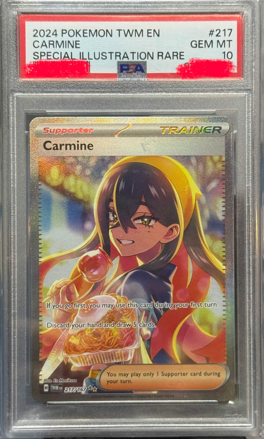 PSA 10: Carmine 217/167