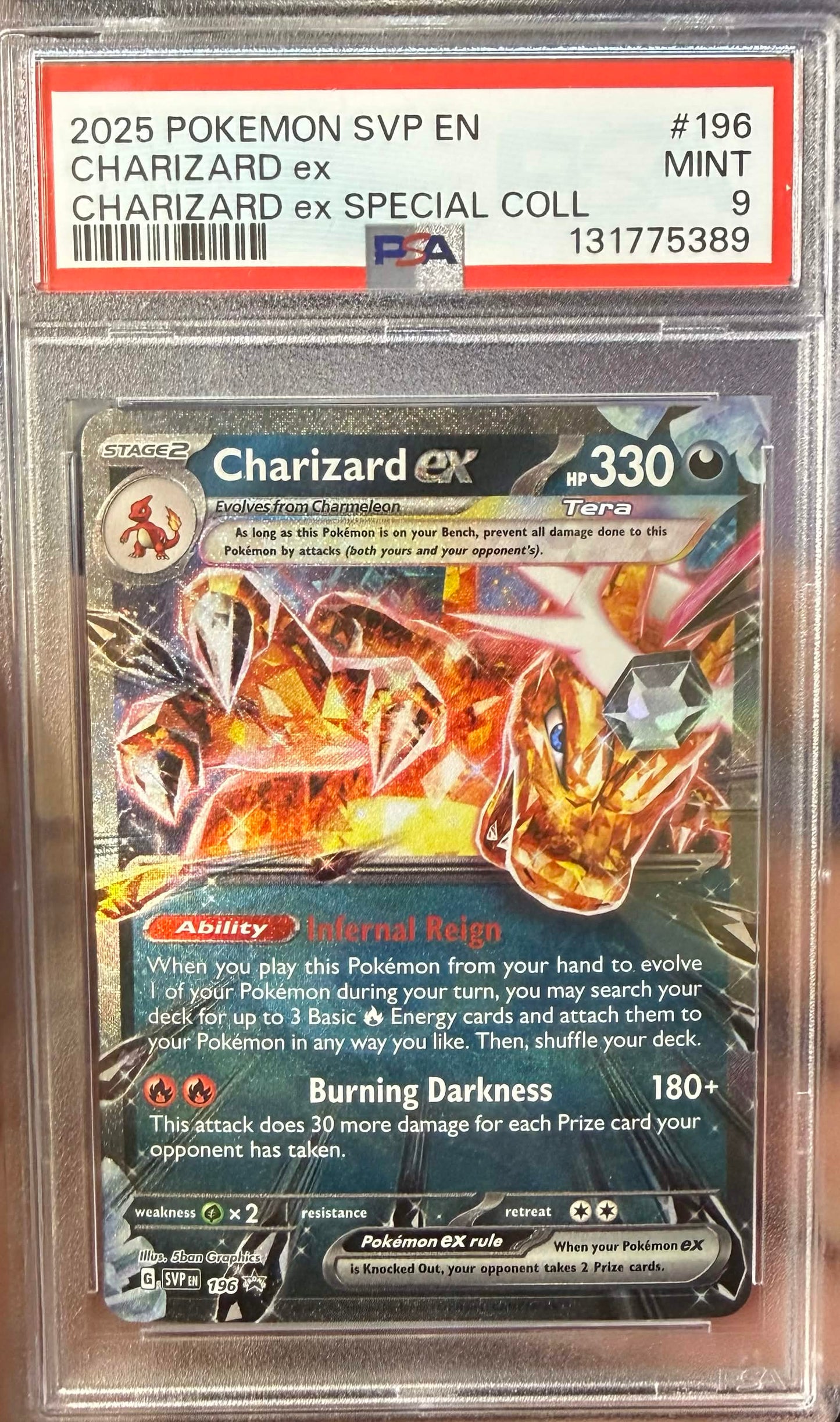 PSA 9: Charizard SVP196