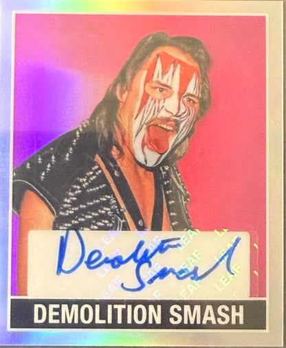 LEAF RING KINGS: Demolition Smash 5/6 Autograph #48L-DS1