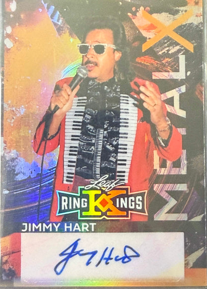 LEAF RING KINGS: Jimmy Hart 1/1 Autograph MX-JH1