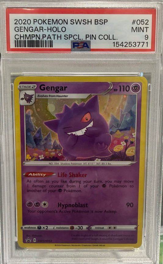 PSA 9: Gengar SWSH052