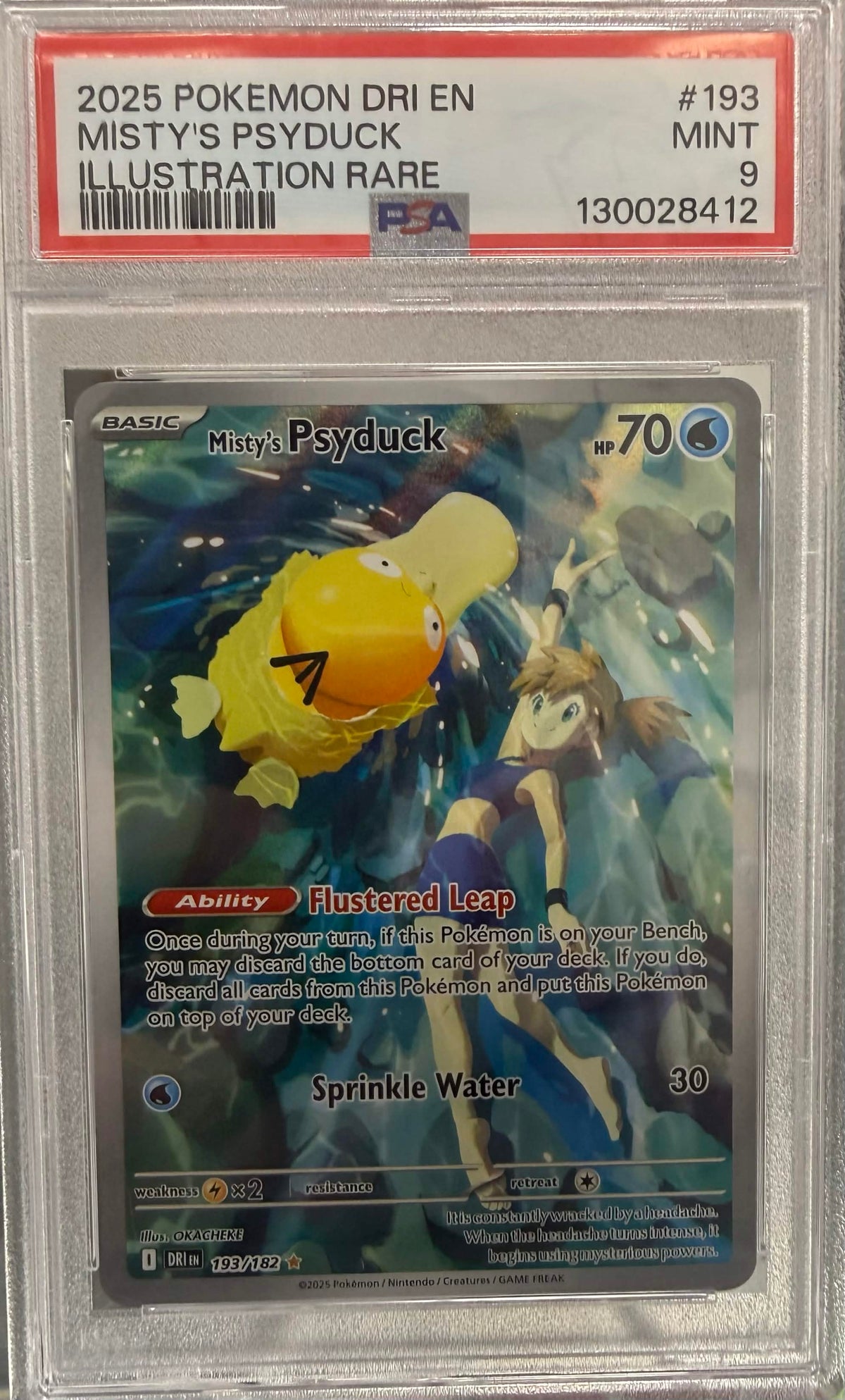 PSA 9: Psyduck 193/182