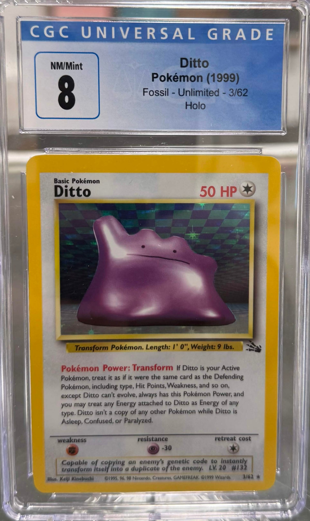 CGC 8: Ditto 3/62 (Unlimited)