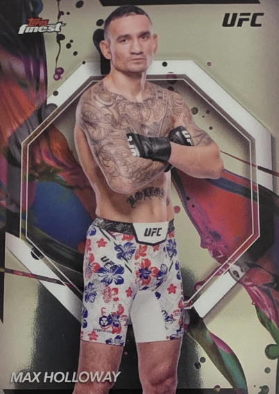 Max Holloway #31 (Topps Finest)