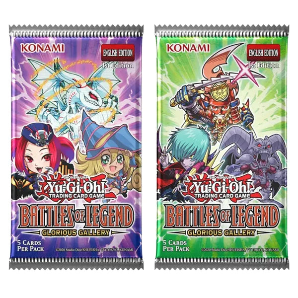 Yu-Gi-Oh Battle Of Legends Glorious Gallery Booster Pack