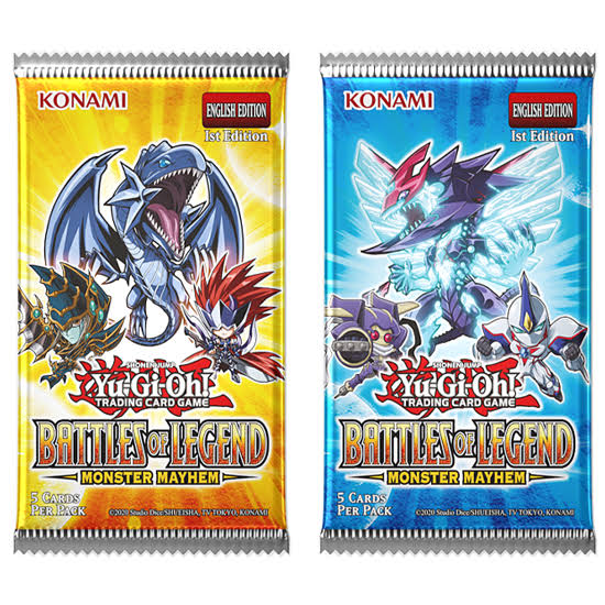 Yu-Gi-Oh Battle Of Legend Monster Mayhem Booster Pack