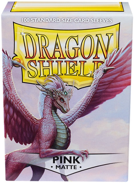 Dragon Shield Matte Pink Sleeves
